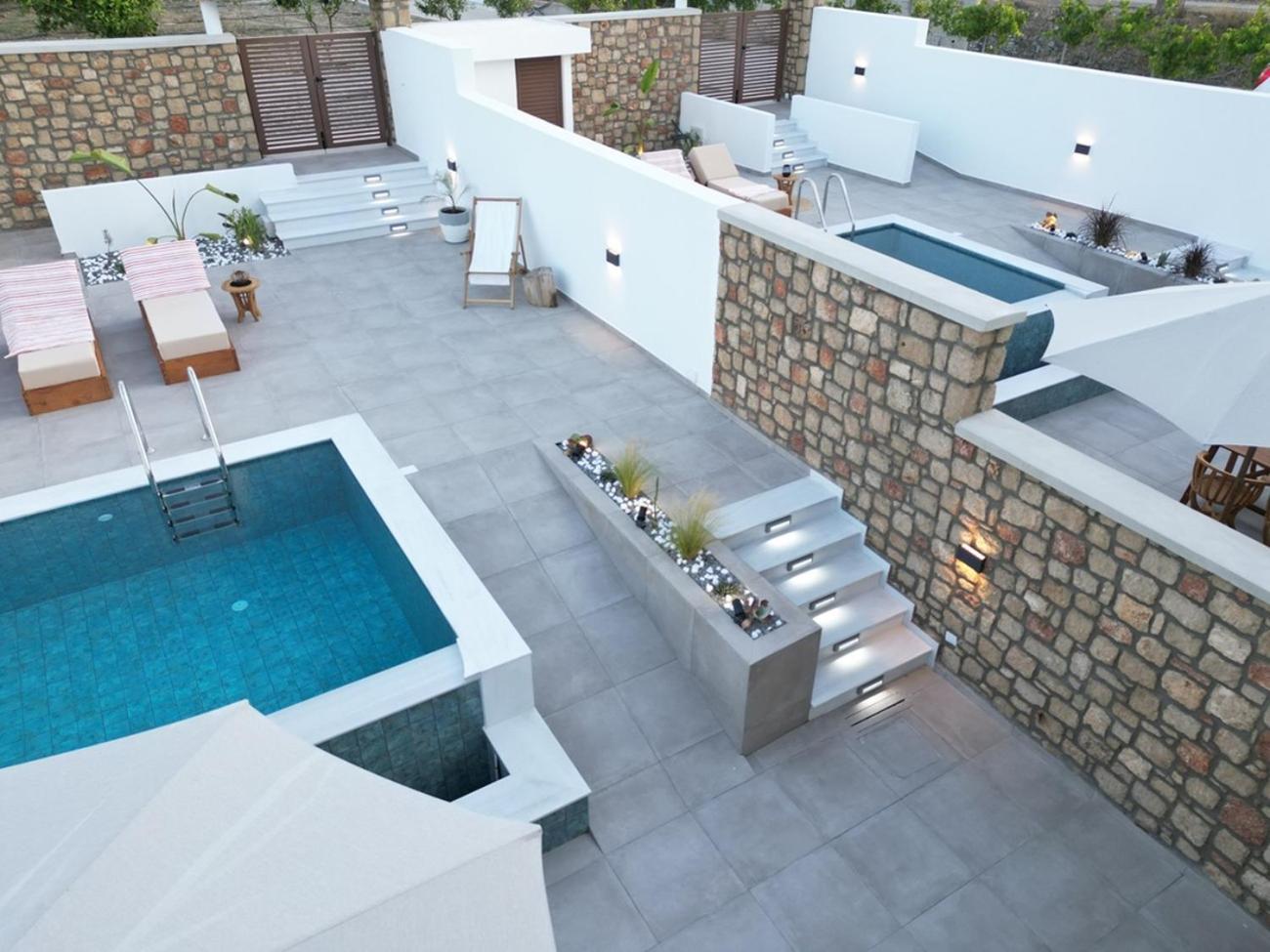 Valantina'S & Mannouel Lardos Luxury Villas Exterior photo